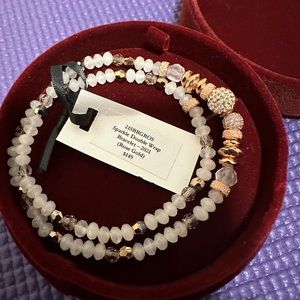 Beautiful double wrap rose gold bracelet